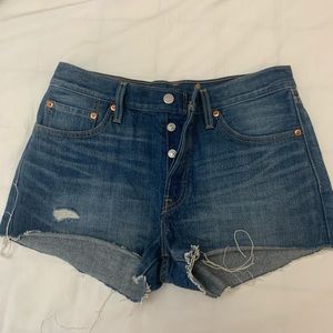 Levi’s denim shorts